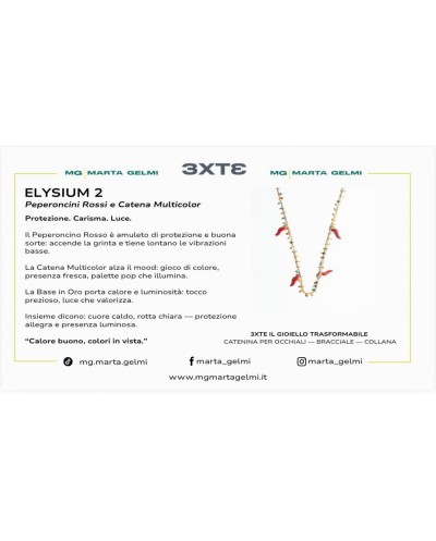 Catenella Multifunzione 4-in-1 3XT3 Marta Gelmi